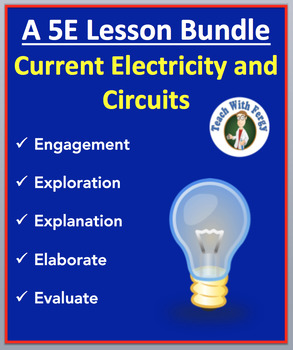 Preview of Current Electricity and Circuits - Complete 5E Lesson Bundle