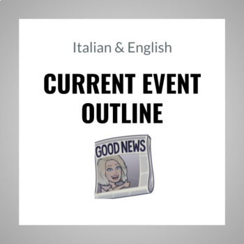Preview of Current Event Article Outline (Italian & English)