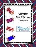 Current Event Article Template on Google Forms