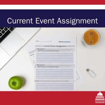 how to do a current event assignment