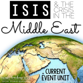 Preview of ISIS (ISIL or IS) Unit with PowerPoint, Notes, & Activities {EDITABLE}