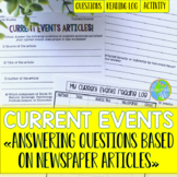 Current Events - Answering Questions based on Newspaper Articles