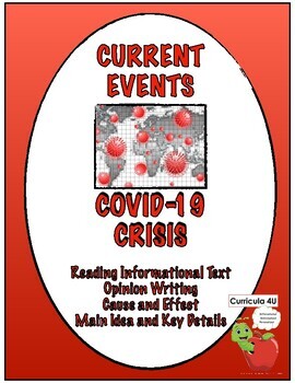 Preview of Current Events COVID-19 Crisis Informational Text Bundle {Distance Learning}