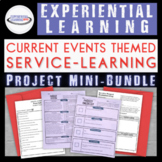 Current Events Service-Learning Project Mini-Bundle