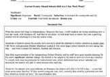 Current Events: Should Schools Shift to a 4 Day Work Week?