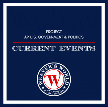 Preview of AP Government & Politics Current Events PowerPoint Project - AP Gov U.S.