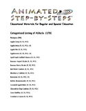 Current Listing of Available Animated Step-by-Steps®