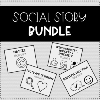 Preview of Current SEL Topics Social Stories