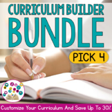 Curriculum Builder BUNDLE: PICK 4 | Build Your Own Bundle 