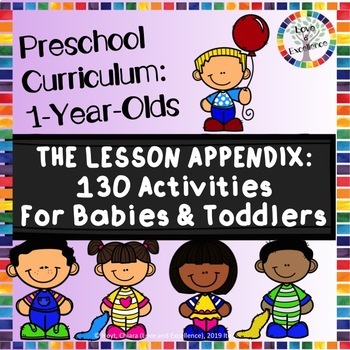 Preview of Toddler Activities 1 Year Old Preschool Curriculum Babies & Toddler Lesson Plans