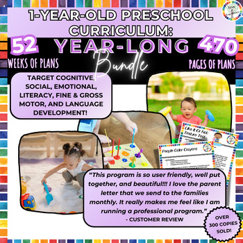 Preview of Toddler Activities 1 Year Old Preschool Curriculum For Babies & Toddlers