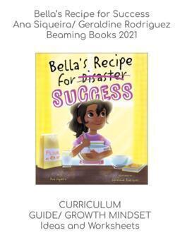 Preview of Curriculum Guide Activities for Picture Book - BELLA'S RECIPE FOR SUCCESS