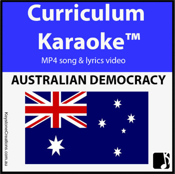 Preview of 'AUSTRALIAN DEMOCRACY' (Grades 3-12) ~ Curriculum Song Video l Distance Learning