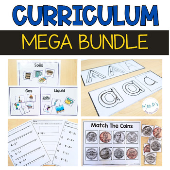 Preview of Curriculum MEGA Bundle For Special Education Reading, Math & Science Units