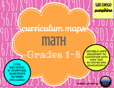 Curriculum Map Common Core Math Grades 1 to 8
