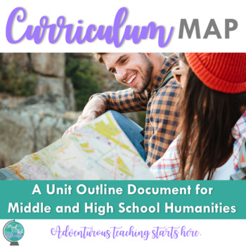 Preview of Curriculum Map Template {Middle & High School Humanities}