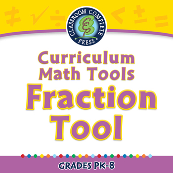Preview of Curriculum Math Tools - Fraction Tool - PC Gr. PK-8