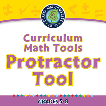 Preview of Curriculum Math Tools - Protractor Tool - NOTEBOOK Gr. PK-8