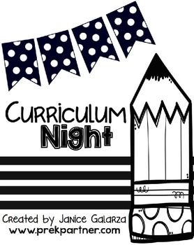 Preview of Curriculum Night / Open House Packet - EDITABLE