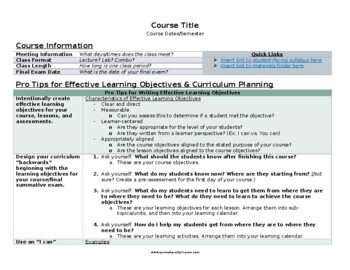Preview of Curriculum Planning Guide (Easily plan your entire year!)