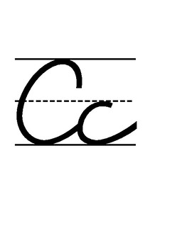 Cursive Alphabet by Teaching Simple by Jennifer Culkin | TpT