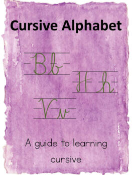 Preview of Cursive Alphabet