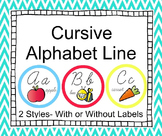 Cursive Alphabet Posters