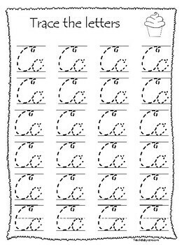 Cursive Alphabet Tracing Worksheets. 1st-4th Grade Handwriting | TPT