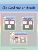 Cursive Clip Cards Bundle