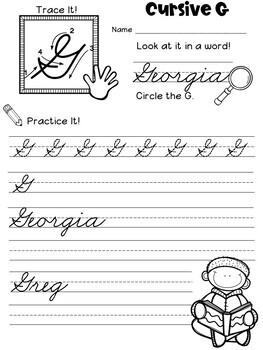 Cursive Handwriting by Forever In Third Grade | Teachers Pay Teachers