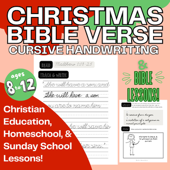 Cursive Handwriting Workbook For Kids Ages 8-12 Bible