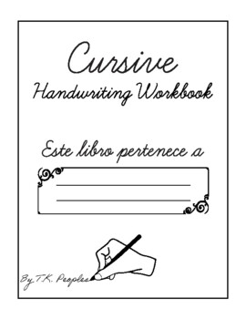 Preview of Cursive Handwriting Book in Spanish: Alfabeto y Animales!