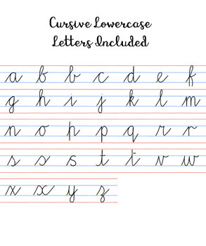 Cursive Handwriting Formation Gifs Powerpoint by KJTeaches | TPT