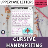 Cursive Handwriting Uppercase Letters
