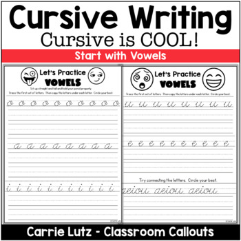 Cursive Handwriting Practice Printables