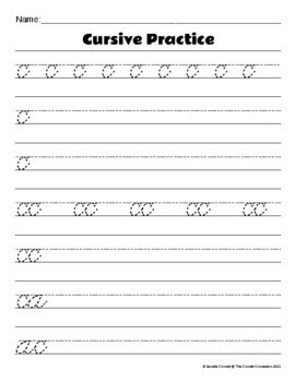 Cursive Writing Handwriting Practice 90 Days of Writing Activities
