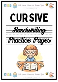 Cursive Handwriting Practice Pages- 2 {Sentence Writing}