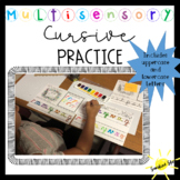 Cursive Handwriting Practice Pages-Uppercase & Lowercase (