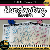 Cursive Handwriting Practice: Roll It, Trace It