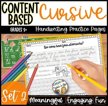 Preview of Cursive Handwriting Practice Set 2