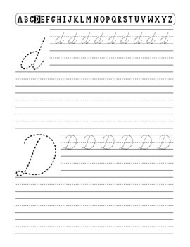 Cursive Handwriting Practice: Writing Practice to Master Letters and Words