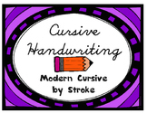Cursive Handwriting Training Pack (Modern D'Nealian Cursive)