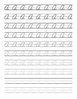 Cursive Handwriting Workbook for Kids Ages 6-12 Practice