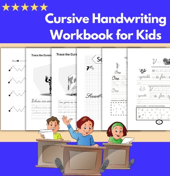 Cursive Handwriting Workbook for Kids by asmae ouchtiti | TPT