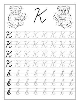 Cursive Handwriting Workbook for Kids - Back to School by Kayle william