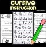 3rd Grade Summer Packet Cursive Handwriting Practice Writi