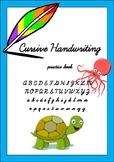 Cursive Handwriting practice book A-Z