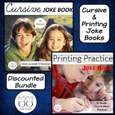 Cursive Joke Book & Printing Joke Book Discounted Bundle