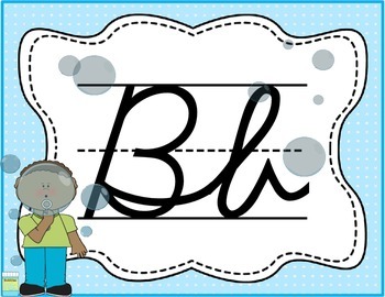 free bubble letter cursive fonts for teachers