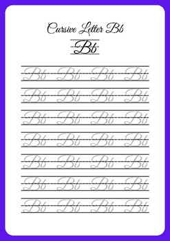 Cursive Letters Hand Writting by Hasitha Himali | TPT